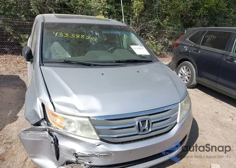 2011 Honda Odyssey Ex-L из США, поврежденный, VIN 5FNRL5H61BB041598